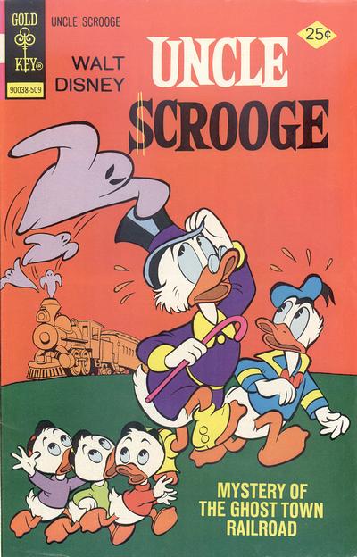 Cover for Walt Disney Uncle Scrooge (Western, 1963 series) #122 [Gold Key]