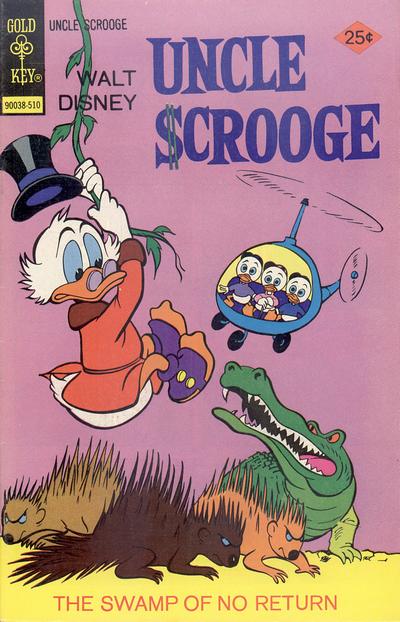 Cover for Walt Disney Uncle Scrooge (Western, 1963 series) #123 [Gold Key]