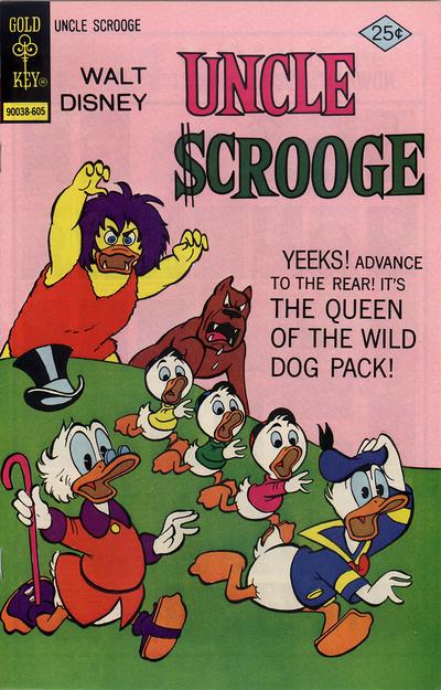 Cover for Walt Disney Uncle Scrooge (Western, 1963 series) #128 [Gold Key]