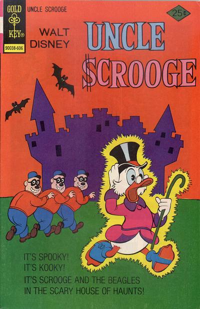 Cover for Walt Disney Uncle Scrooge (Western, 1963 series) #129 [Gold Key]