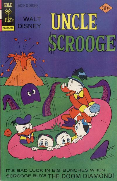 Cover for Walt Disney Uncle Scrooge (Western, 1963 series) #133 [Gold Key]
