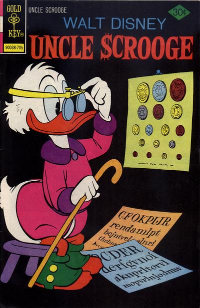 Cover for Walt Disney Uncle Scrooge (Western, 1963 series) #140