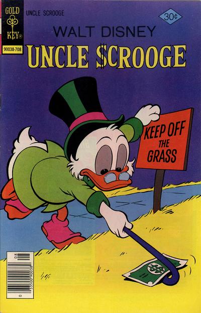 Cover for Walt Disney Uncle Scrooge (Western, 1963 series) #143 [Gold Key]