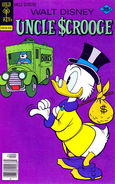 Cover for Walt Disney Uncle Scrooge (Western, 1963 series) #151 [Gold Key]