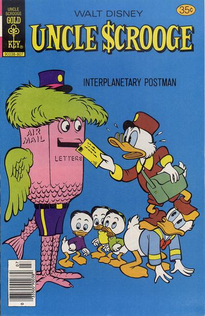 Cover for Walt Disney Uncle Scrooge (Western, 1963 series) #154 [Gold Key]