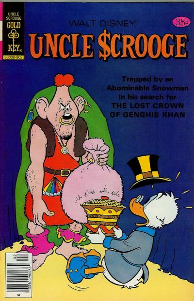 Cover for Walt Disney Uncle Scrooge (Western, 1963 series) #161 [Gold Key]