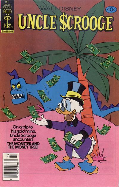Cover for Walt Disney Uncle Scrooge (Western, 1963 series) #164 [Gold Key]