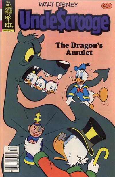 Cover for Walt Disney Uncle Scrooge (Western, 1963 series) #166 [Gold Key]