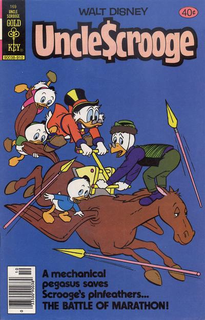 Cover for Walt Disney Uncle Scrooge (Western, 1963 series) #169 [Gold Key]