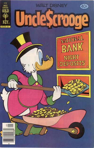 Cover for Walt Disney Uncle Scrooge (Western, 1963 series) #172