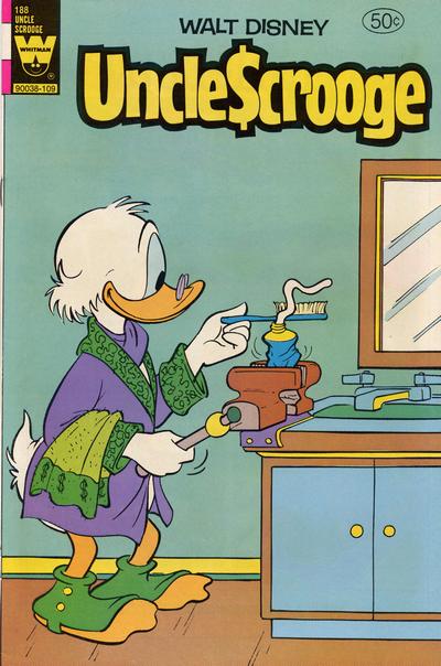 Cover for Walt Disney Uncle Scrooge (Western, 1963 series) #188