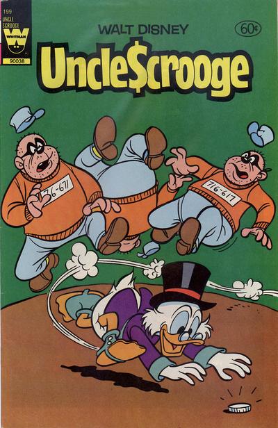 Cover for Walt Disney Uncle Scrooge (Western, 1963 series) #199