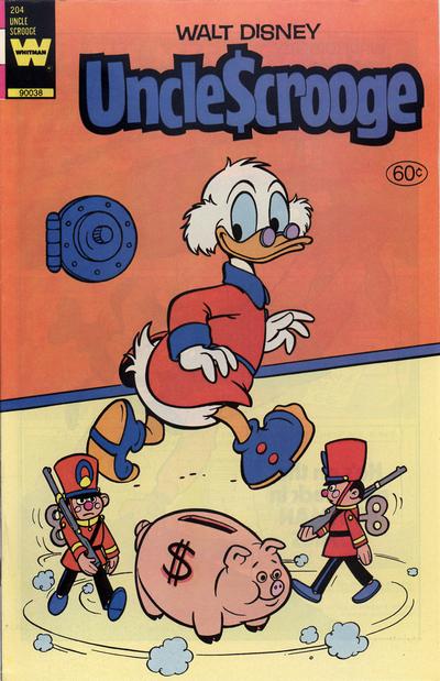 Cover for Walt Disney Uncle Scrooge (Western, 1963 series) #204
