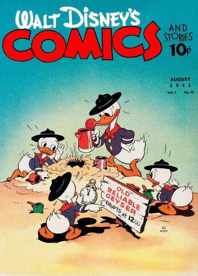 Cover for Walt Disney's Comics and Stories (Dell, 1940 series) #v1#11 [11]