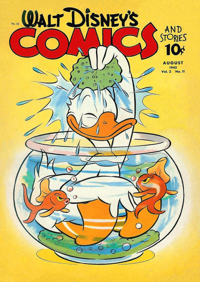 Cover for Walt Disney's Comics and Stories (Dell, 1940 series) #v2#11 (23)