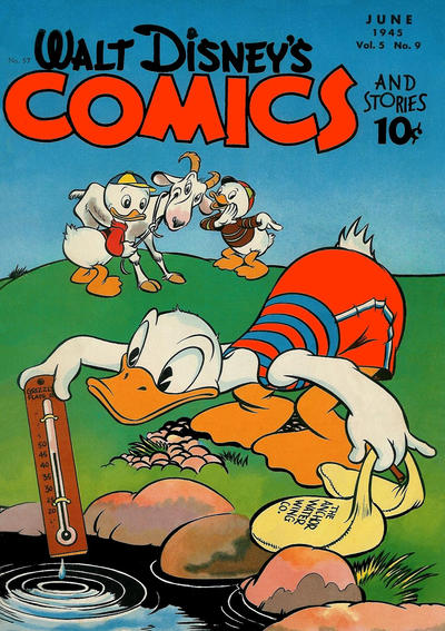 Cover for Walt Disney's Comics and Stories (Dell, 1940 series) #v5#9 (57)