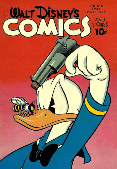 Cover for Walt Disney's Comics and Stories (Dell, 1940 series) #v6#9 (69)