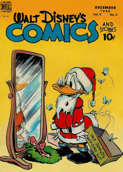 Cover for Walt Disney's Comics and Stories (Dell, 1940 series) #v9#3 (99)