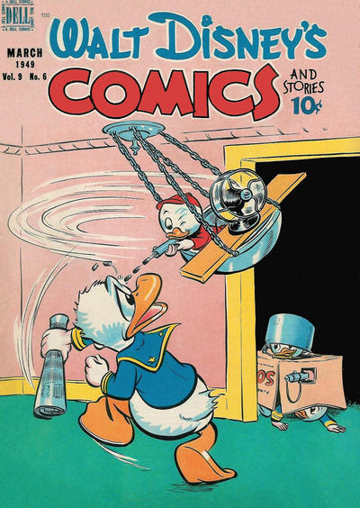 Cover for Walt Disney's Comics and Stories (Dell, 1940 series) #v9#6 (102)