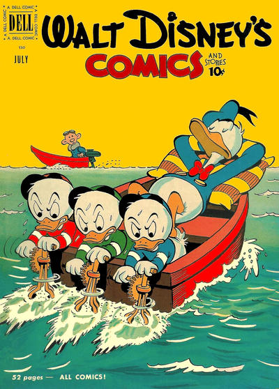 Cover for Walt Disney's Comics and Stories (Dell, 1940 series) #v11#10 (130)