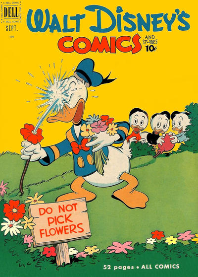 Cover for Walt Disney's Comics and Stories (Dell, 1940 series) #v11#12 (132)