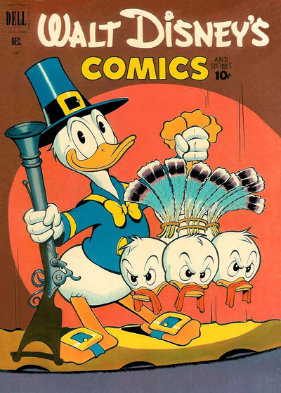 Cover for Walt Disney's Comics and Stories (Dell, 1940 series) #v12#3 (135)