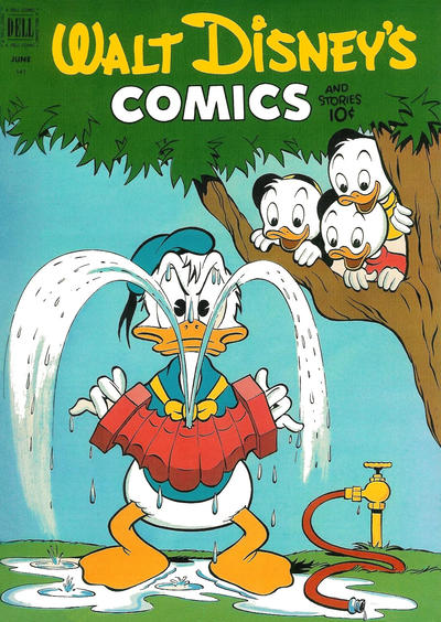 Cover for Walt Disney's Comics and Stories (Dell, 1940 series) #v12#9 (141)