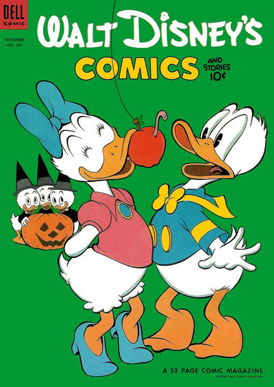 Cover for Walt Disney's Comics and Stories (Dell, 1940 series) #v14#2 (158)