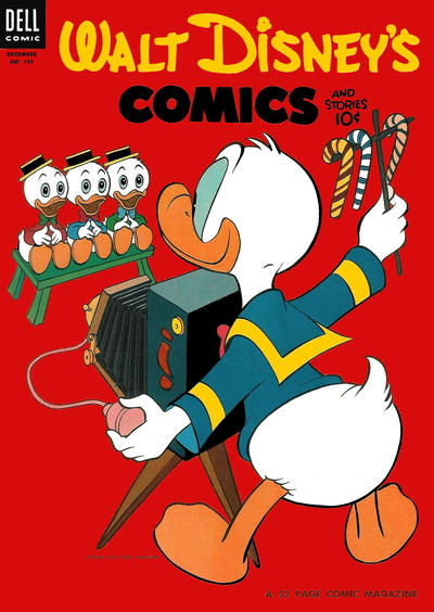 Cover for Walt Disney's Comics and Stories (Dell, 1940 series) #v14#3 (159)