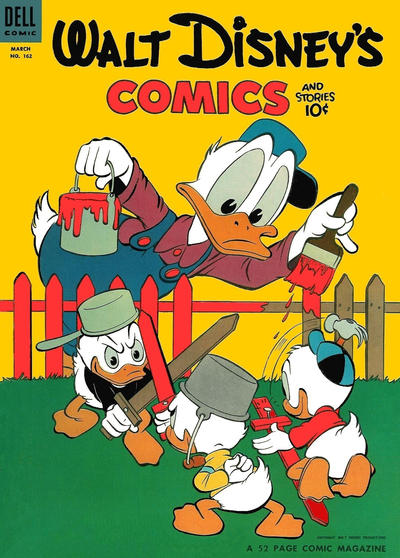 Cover for Walt Disney's Comics and Stories (Dell, 1940 series) #v14#6 (162)