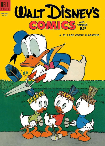 Cover for Walt Disney's Comics and Stories (Dell, 1940 series) #v14#12 (168)