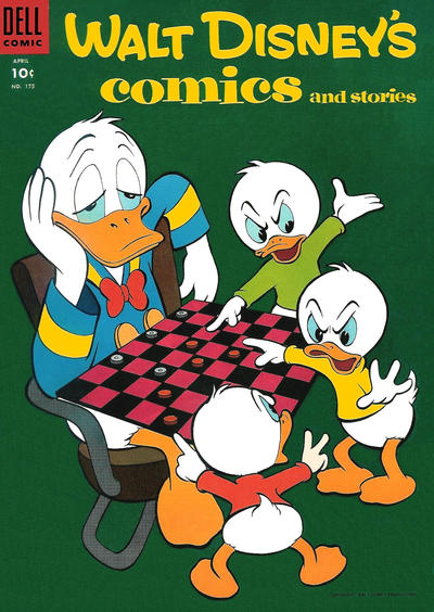 Cover for Walt Disney's Comics and Stories (Dell, 1940 series) #v15#7 (175)