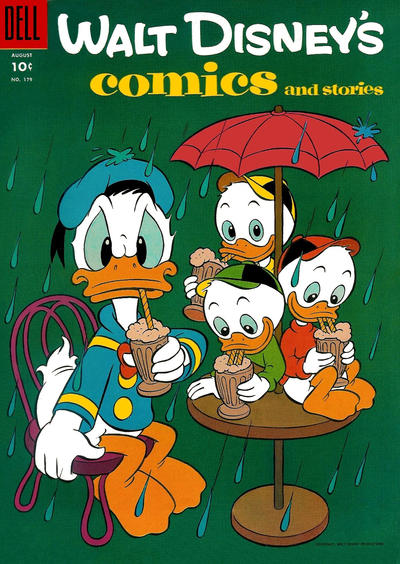Cover for Walt Disney's Comics and Stories (Dell, 1940 series) #v15#11 (179)