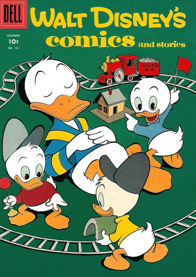 Cover for Walt Disney's Comics and Stories (Dell, 1940 series) #v16#3 (183)