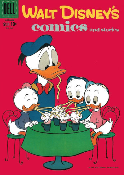 Cover for Walt Disney's Comics and Stories (Dell, 1940 series) #v20#1 (229)