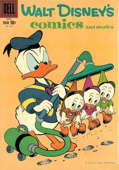 Cover for Walt Disney's Comics and Stories (Dell, 1940 series) #v20#7 (235)
