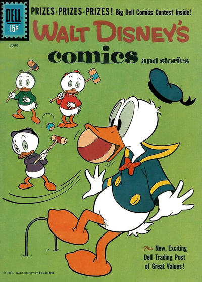 Cover for Walt Disney's Comics and Stories (Dell, 1940 series) #v21#9 (249)