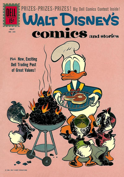 Cover for Walt Disney's Comics and Stories (Dell, 1940 series) #v21#10 (250)