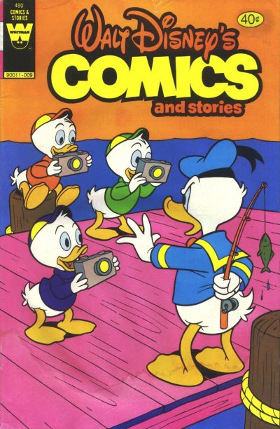 Cover for Walt Disney's Comics and Stories (Western, 1962 series) #v40#12 / 480