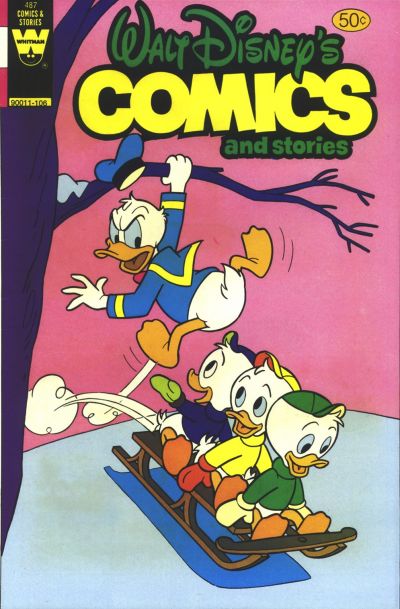 Cover for Walt Disney's Comics and Stories (Western, 1962 series) #v41#7 / 487