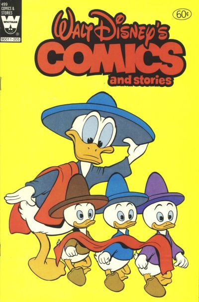Cover for Walt Disney's Comics and Stories (Western, 1962 series) #v42#7 / 499 [White Logo]