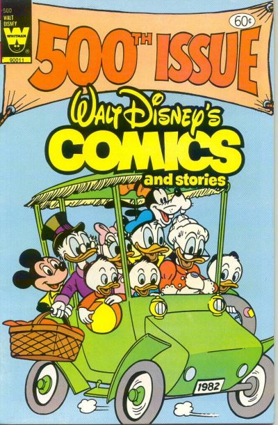 Cover for Walt Disney's Comics and Stories (Western, 1962 series) #v42#8 / 500