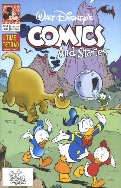 Cover for Walt Disney's Comics and Stories (Disney, 1990 series) #564
