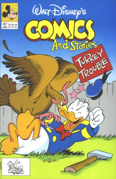 Cover for Walt Disney's Comics and Stories (Disney, 1990 series) #567