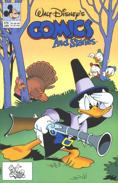 Cover for Walt Disney's Comics and Stories (Disney, 1990 series) #579 [Direct]