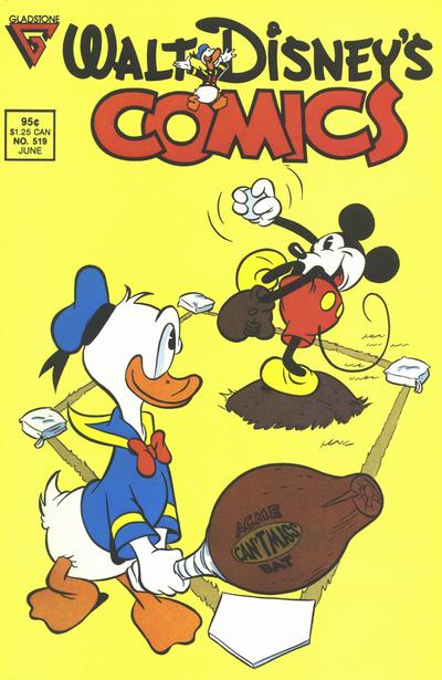 Cover for Walt Disney's Comics and Stories (Gladstone, 1986 series) #519