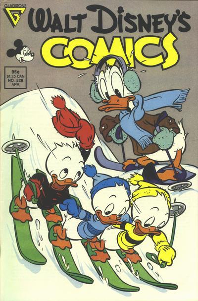 Cover for Walt Disney's Comics and Stories (Gladstone, 1986 series) #528