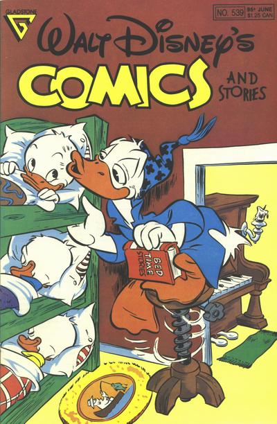 Cover for Walt Disney's Comics and Stories (Gladstone, 1986 series) #539 [Direct]
