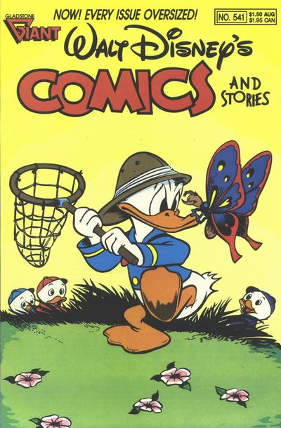 Cover for Walt Disney's Comics and Stories (Gladstone, 1986 series) #541