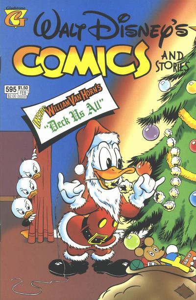 Cover for Walt Disney's Comics and Stories (Gladstone, 1993 series) #595